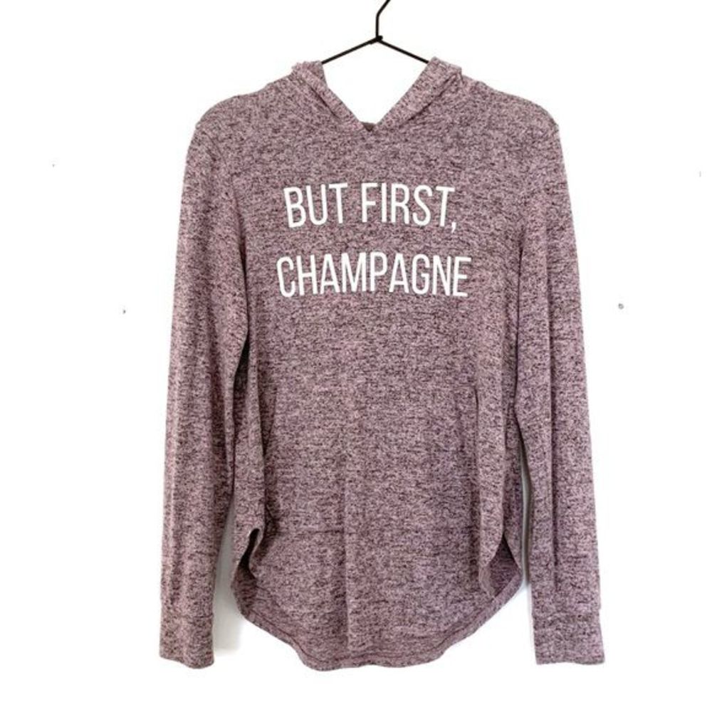 But First Champagne Grayson Threads Hoodie